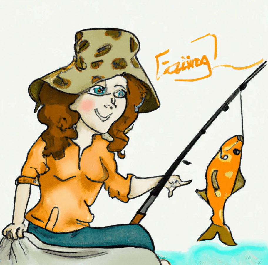 Красивая женщина на рыбалке приносит удачу - Рыбацкие истории Fishmania