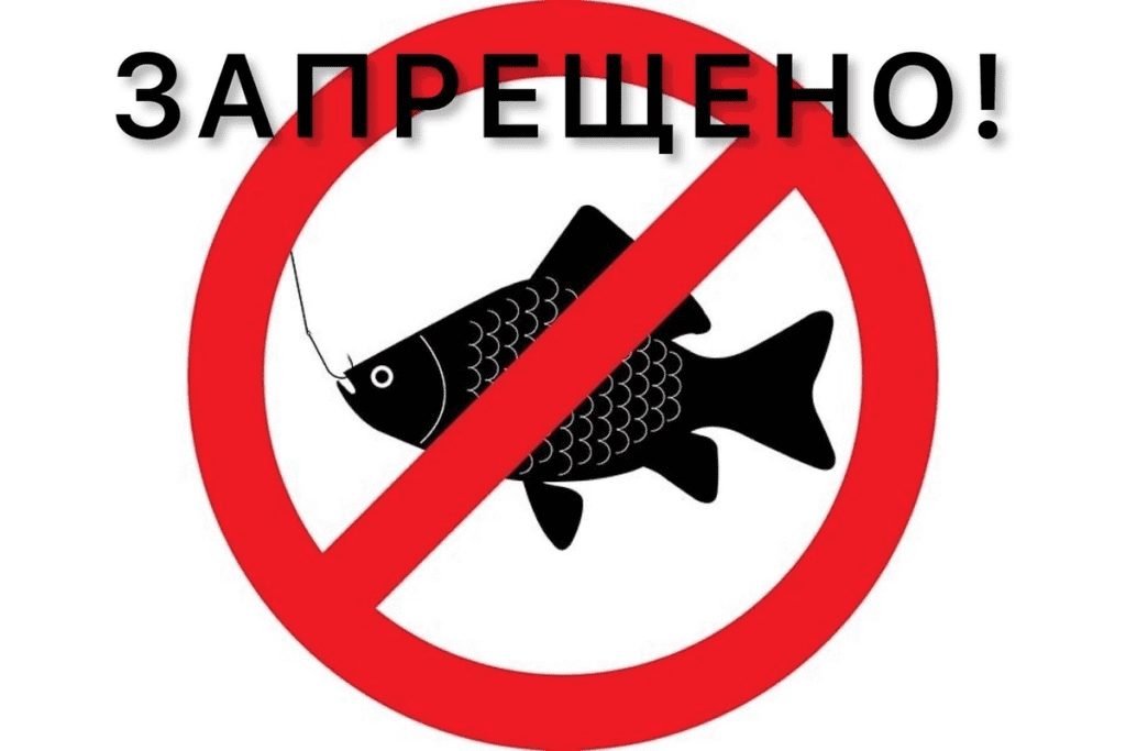 Заборона на рибалку 2023-2024
